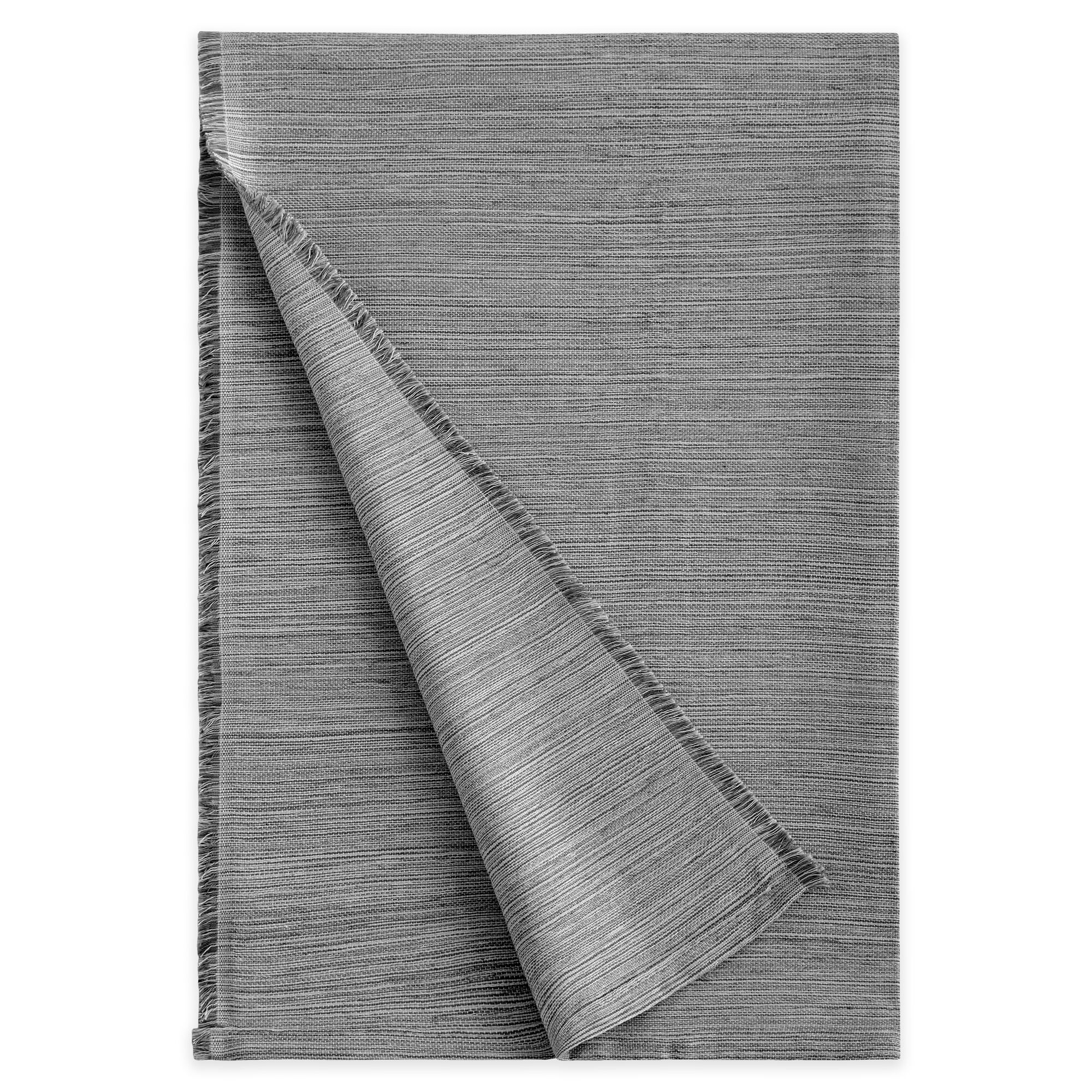 Plaid Multiusos Modelo Trama 230x260 cm Gris Oscuro, , large Imagen numero 1