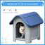 Caseta para perros pequeños y mini color Azul y Gris, , large indicador imagen numero 3