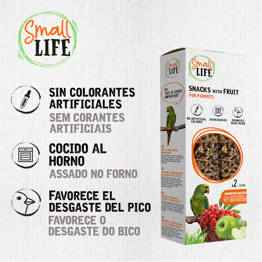 2 barritas Small Life Barritas con Fruta para loros, , large Imagen numero 3