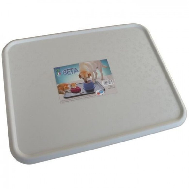 Aime Bandeja Comedero Rectangular para perros y gatos, , large image number null