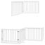 vidaXL Puerta de perros plegable 6 paneles madera &aacute;lamo blanca 480 cm, , large indicador imagen numero 9