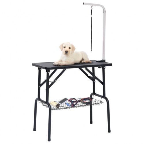 Mesa de peluquer&iacute;a para perros color Negro, , large Imagen numero 1
