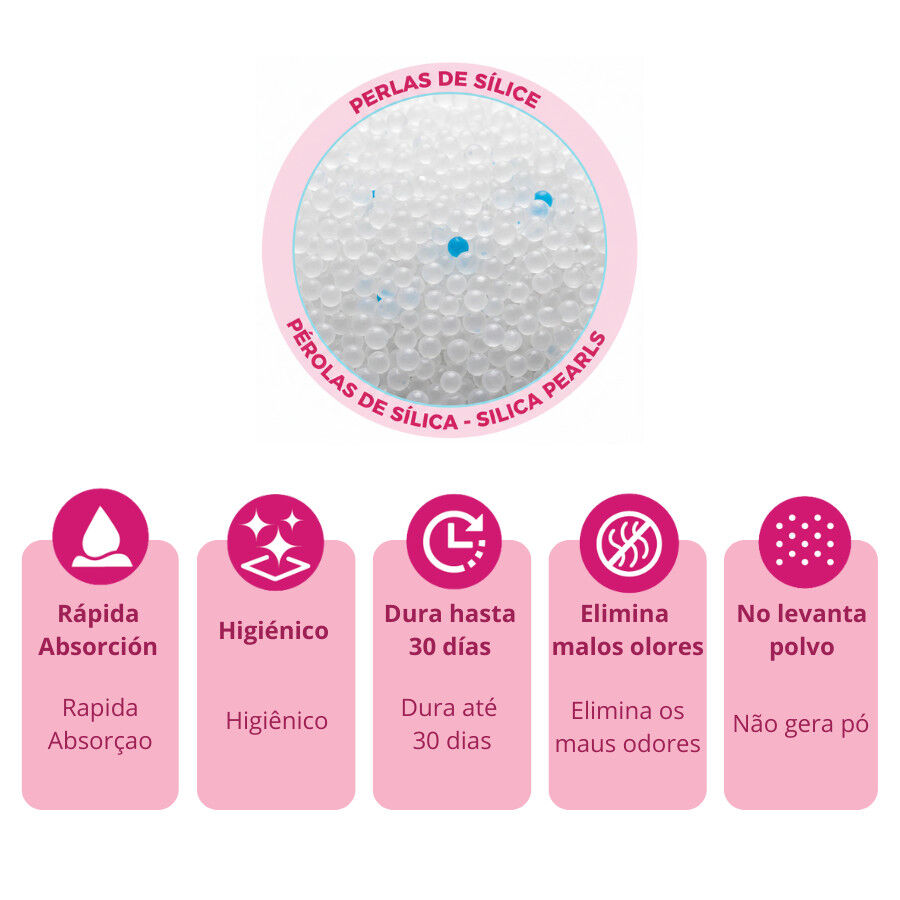 4 L Nova Clean Perlas Absorbentes para gatos, , large Imagen numero 3