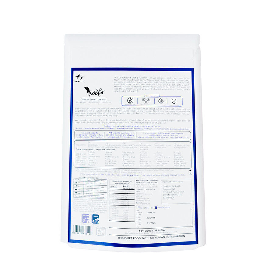 Delicias de carne seca: pollo y ar&aacute;ndanos (50 g/1,76 oz), , large Imagen numero 2