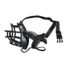 Bozal flexible de silicona para perros color Negro, , large image number null