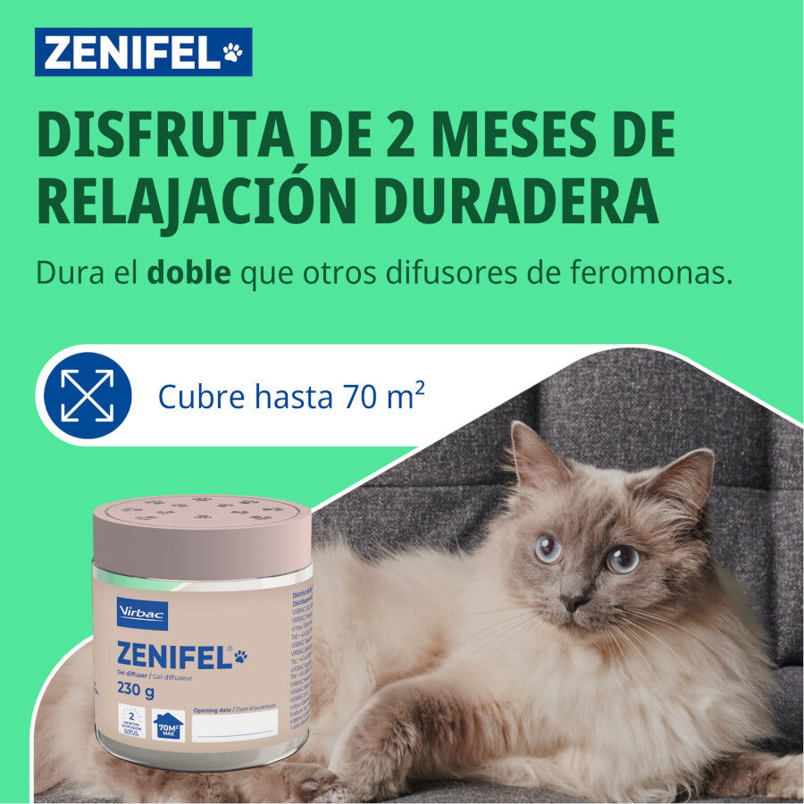 Virbac Zenifel Gel Difusor para gatos, , large Imagen numero 3