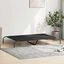 vidaXL Cama elevada para perros negra tela Oxford y acero, , large indicador imagen numero 13