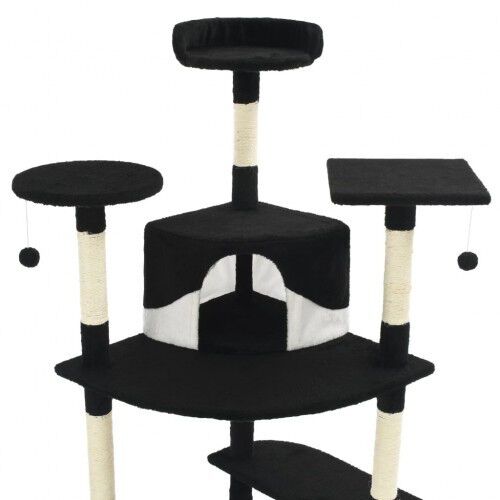 Rascador de sisal para gatos color Negro, , large Imagen numero 4