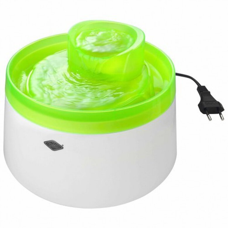 Fuente Cascade Waterdispenser para mascotas color Verde, , large image number null