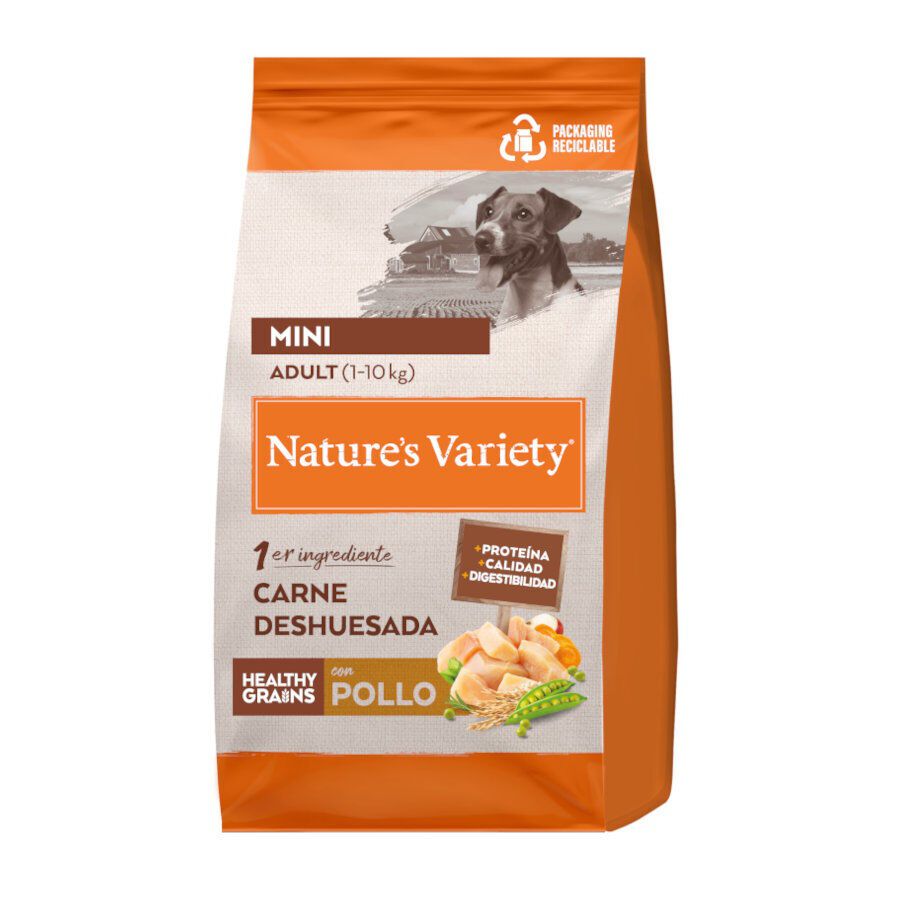 Nature&#039;s Variety Healthy Grains Adult Mini Pollo pienso para perros thumbnail
