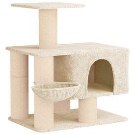 vidaXL &Aacute;rbol para gatos con postes de sisal &Aacute;rbol rascador Muebles Gatos Condo