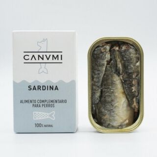 Canumi lata de conserva sabor sardina para mascotas