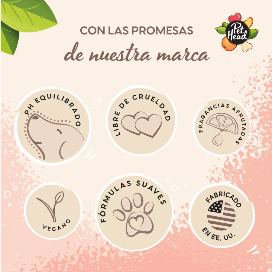 Pet Head toallitas h&uacute;medas de melocot&oacute;n para perros, , large Imagen numero 3