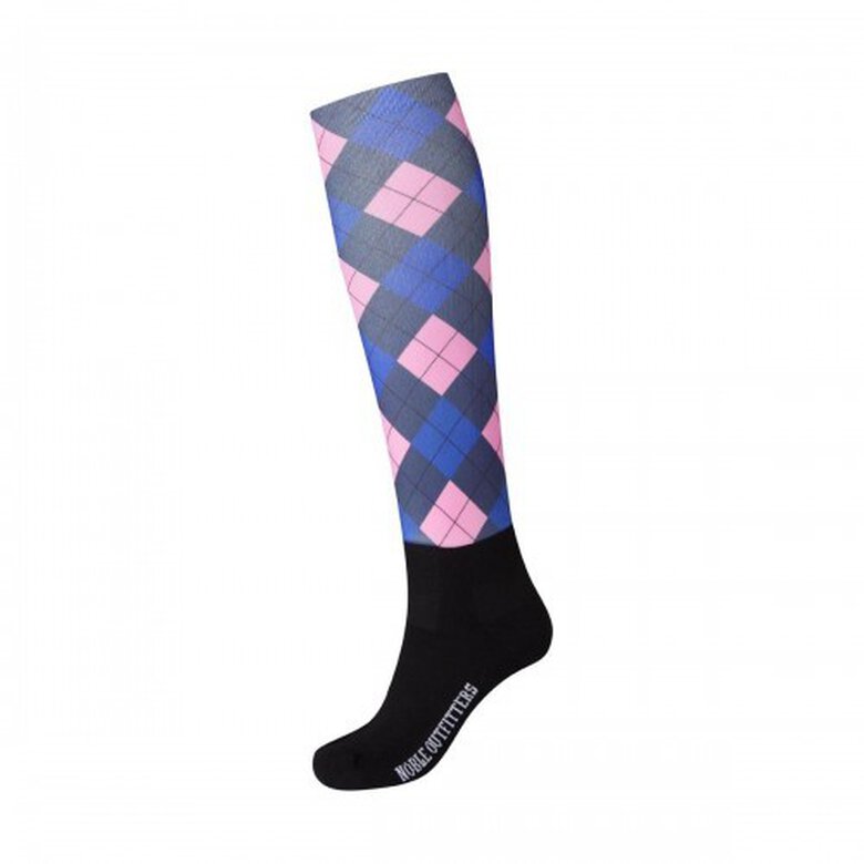 Calcetines estampados Over the Calf para mujer color Periwinkle Argyle, , large image number null