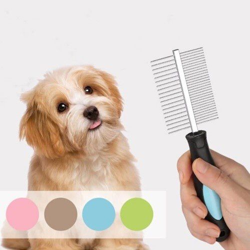 Peine doble MyPetCare para mascotas color Azul, , large Imagen numero 2