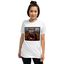 Mascochula camiseta mujer la gioconda personalizable con tu mascota blanco, , large indicador imagen numero 3
