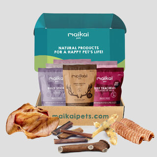 Maikai Pets Pack Chuches Naturales Mordedores Dieta Barf para perros