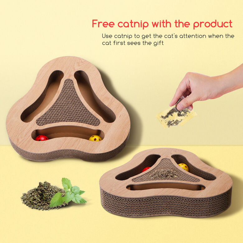 Nobleza Rasacador y juguete cartón para gatos thumbnail