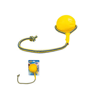Duvo Supa Foam Tug Cuerda con Pelota ExtraFuerte para perros