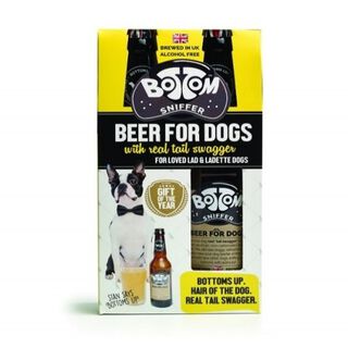 Paquete de cervezas Bottom Sniffer para perros