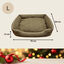 Wonder Christmas Cama Navideña Marrón para perros, , large indicador imagen numero 4
