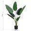 Outsunny Planta de Decoración Artificial de Palma Árbol Realista con Maceta 7 Hojas Ф15x120cm para Exterior e Interior No Requiere Instalación, , large indicador imagen numero 3