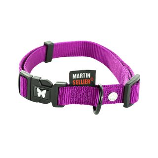 Martin Sellier Collar Malva para Perros