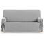Protector Funda Sillon Sofa 1 Plaza con lazos. Color Gris Oscuro. 1 Plaza (80 - 120 cm), , large indicador imagen numero 1