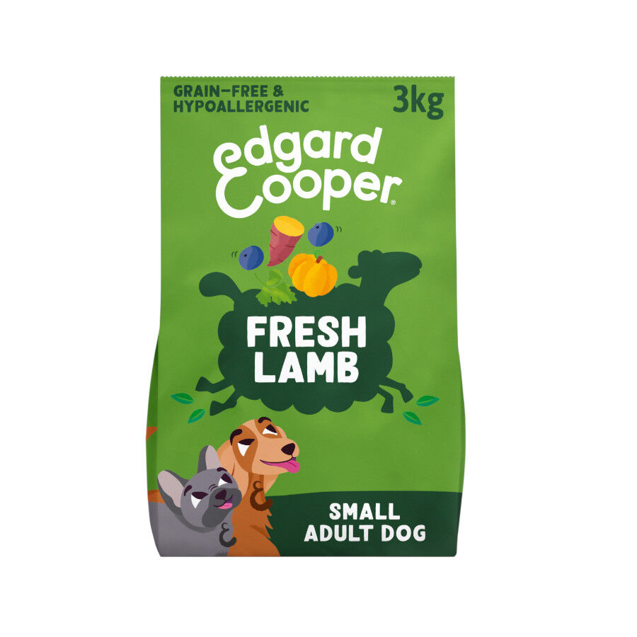 3 kg Edgard & Cooper Pienso Cordero para perros adultos mini, , large Imagen numero 1