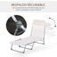 Outsunny Tumbonas Plegables Crema, , large indicador imagen numero 4
