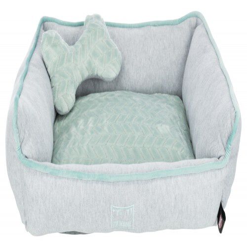 Trixie Junior Cama Gris y Verde para perros, , large Imagen numero 1