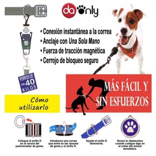 Cierre de seguridad Daonly para perros color Azul, , large Imagen numero 3