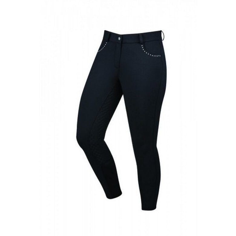 Pantalón Breeches de equitación modelo Corvus con culera para mujer color Negro, , large image number null