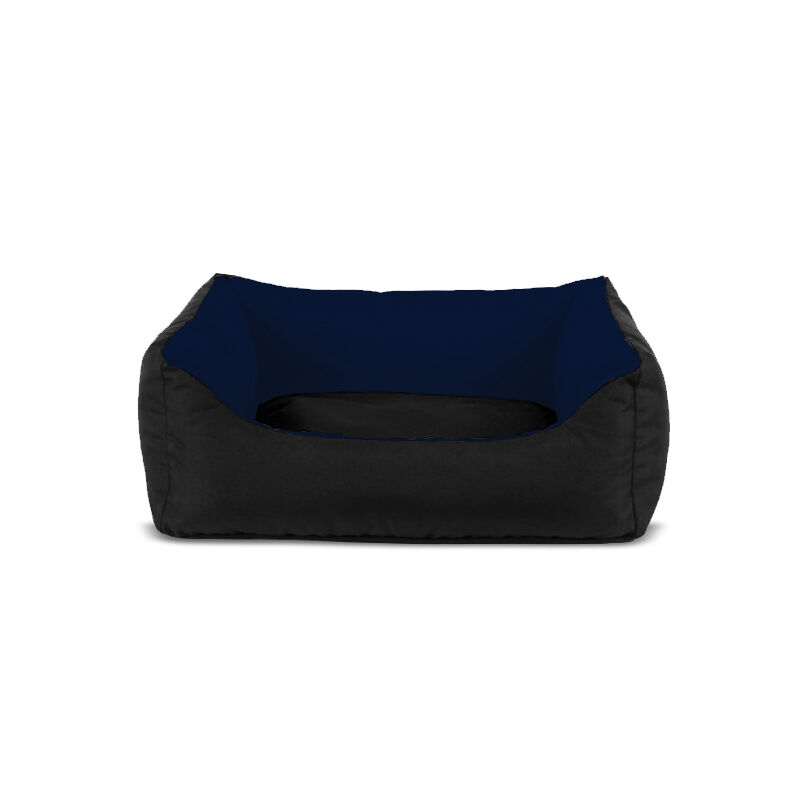 Gauty Cama para Perros y Gatos  Tela Impermeable - Negro y azul, , large Imagen numero 1
