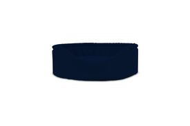 Gauty Cama Redonda Tela Impermeable azul para Perros y Gatos 