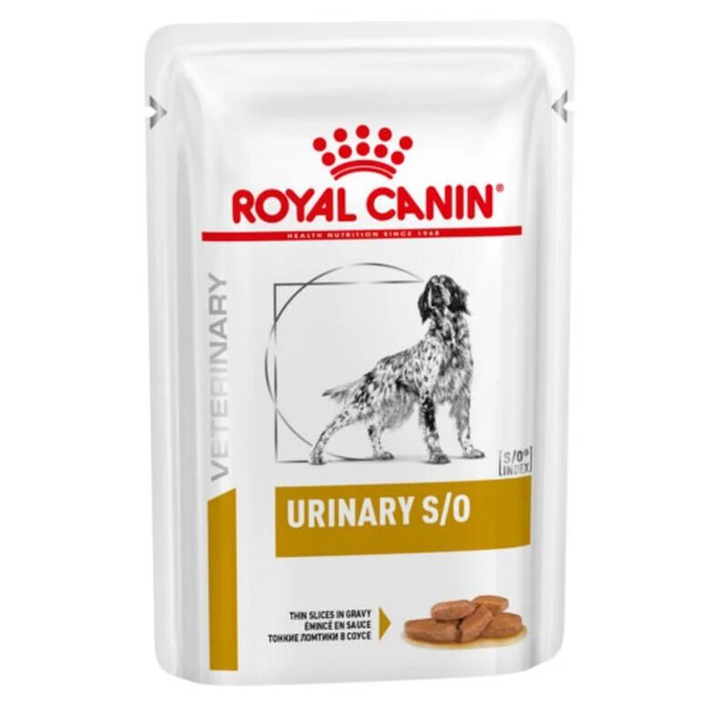 12 sobres x 100 g Royal Canin Urinary sobre en salsa para perros