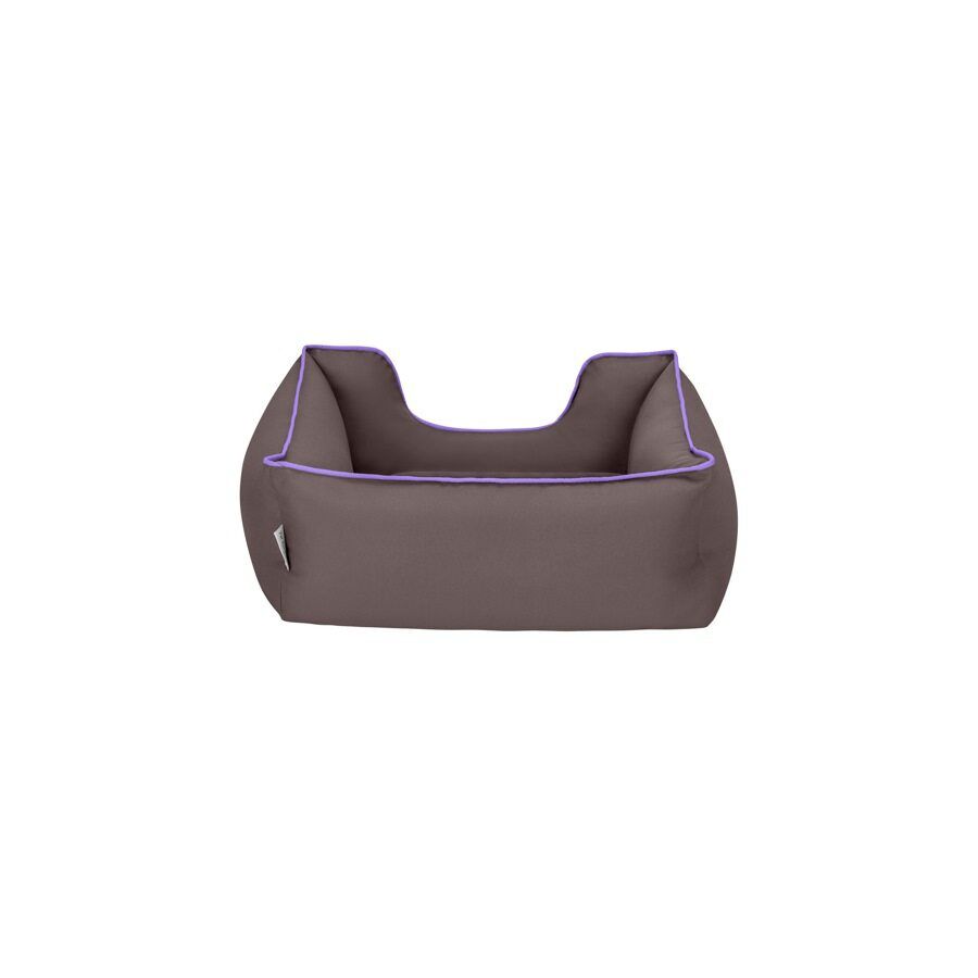 WUAPU CAMA RECT. SERIE BEGUR 105x85x18 MARRON, , large Imagen numero 3