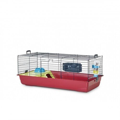 Savic jaula conejo nero 3 completamente equipada para conejos