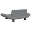 vidaXL Cama para perros de tela gris claro 70x45x28 cm, , large indicador imagen numero 4