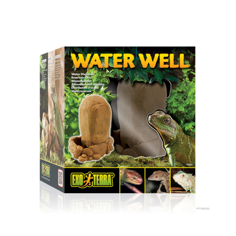 Exo Terra Water Well Bebedero Roca para reptiles thumbnail