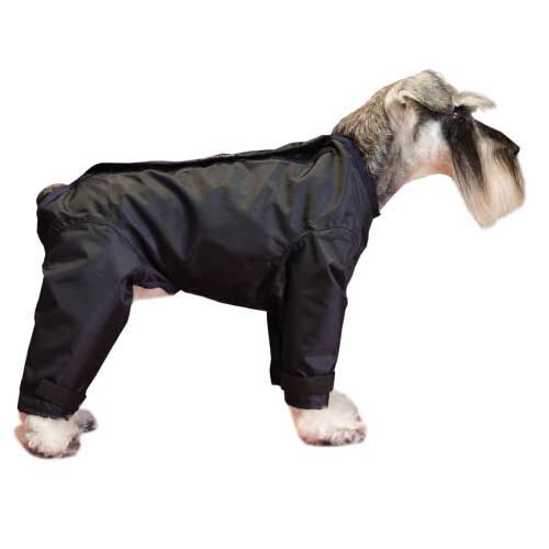 Ibañez Breathe Comfort Chubasquero con patas azul marino para perros thumbnail