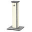 PawHut Poste Rascador para Gatos Altura 81 cm Rascador para Gatos Arañador para Gatos con Poste de Sisal y Bola Colgante 41x41x81 cm Gris, , large indicador imagen numero 1