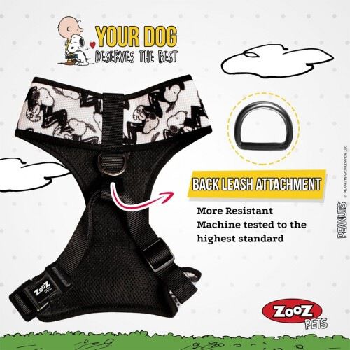 Zooz arn&eacute;s snoopy blanco para perros, , large Imagen numero 2