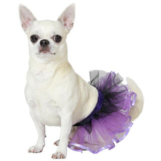 Atosa Disfraz Tutú morado para perros