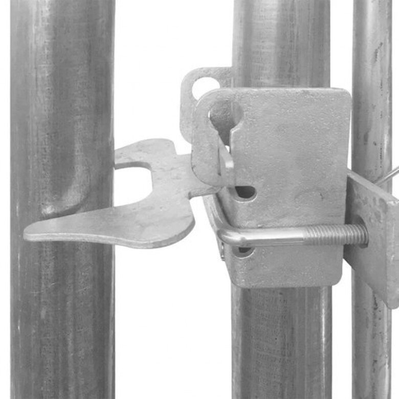 Perrera con toldo protector color Plateado, , large image number null
