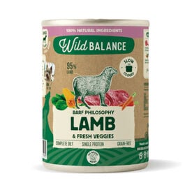Wild Balance Cordero lata para perros