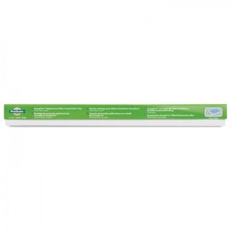 Petsafe arenero de repuesto de cristal azul y blanco para perros thumbnail