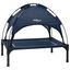 vidaXL Cama para Perros con Dosel Sofá Silla Tela Oxford y Acero Azul, , large indicador imagen numero 5
