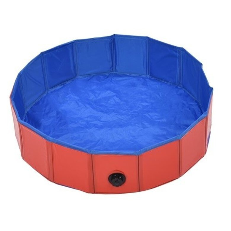 Vidaxl piscina refrescante rojo para perros, , large image number null