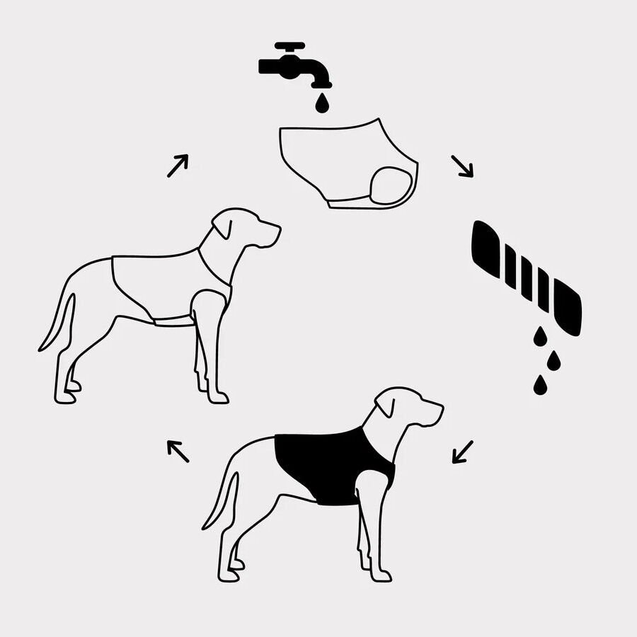 GF Pet ElastoFit Ice Vest Chaleco Refrescante para perros, , large Imagen numero 6